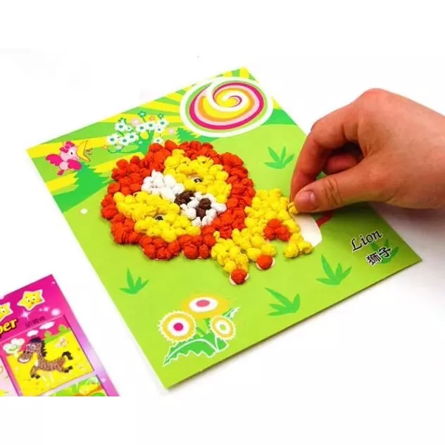 DIY Flock Art igrača
