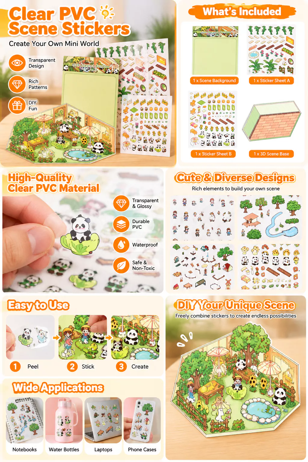 Clear PVC Sticker