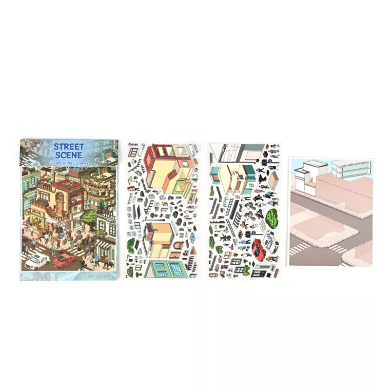Colorful Scene Sticker