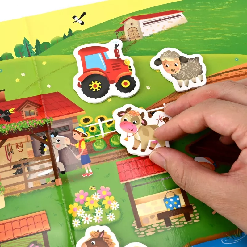 Magnetic Sticker Puzzle